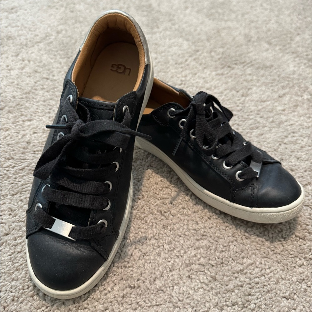 Ugg Leather Sneakers- Size 8